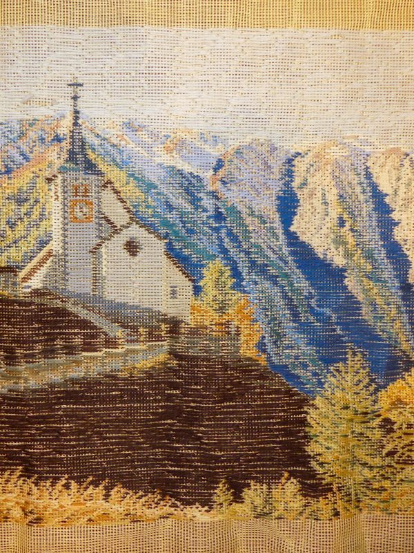 Tapisserie Tramé Paysage de Binntal