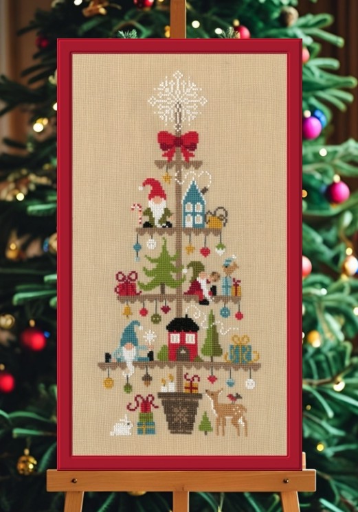 Le sapin de Noël des gnomes