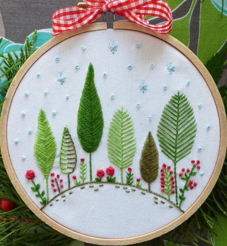 Forêt de noël