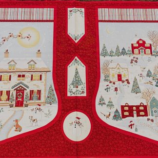 Tissu chaussettes de Noël