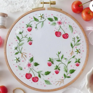 Cerises et fraises