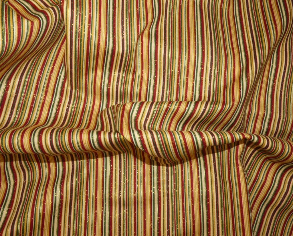 Tissu rayé
