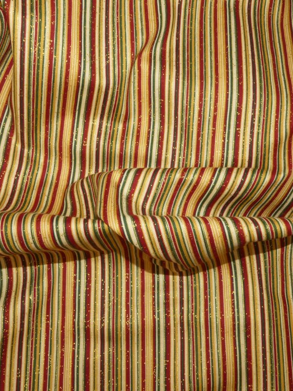 Tissu rayé