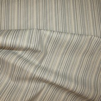 Tissu rayure argentée