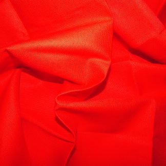 Tissu coton rouge