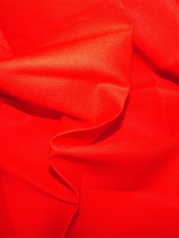 Tissu coton rouge