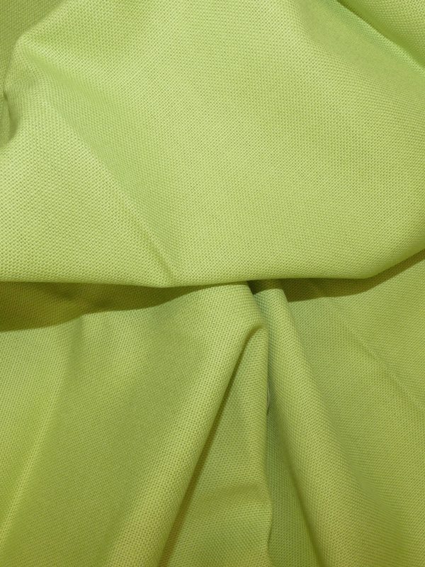 Tissu coton vert clair