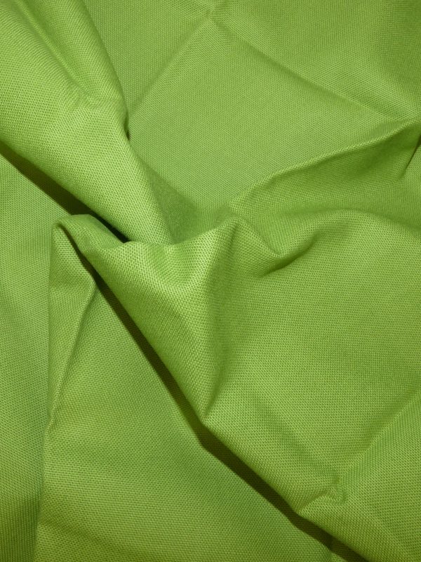 Tissu coton vert