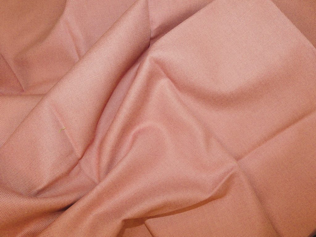 Tissu coton rose