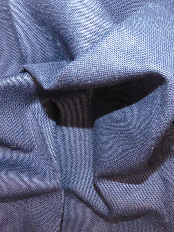 Tissu coton marine