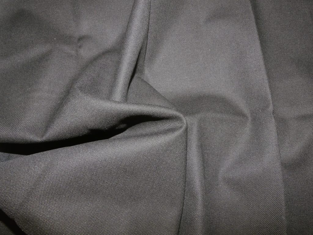 Tissu coton noir