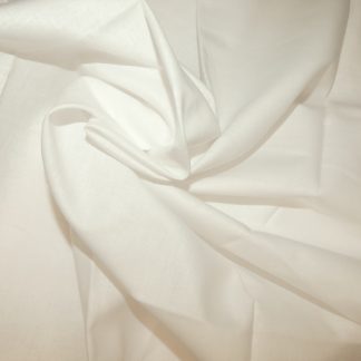Tissu coton blanc