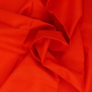 Tissu coton rouge