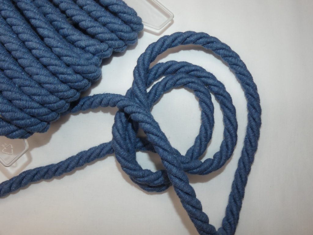 Cordelette bleu jeans