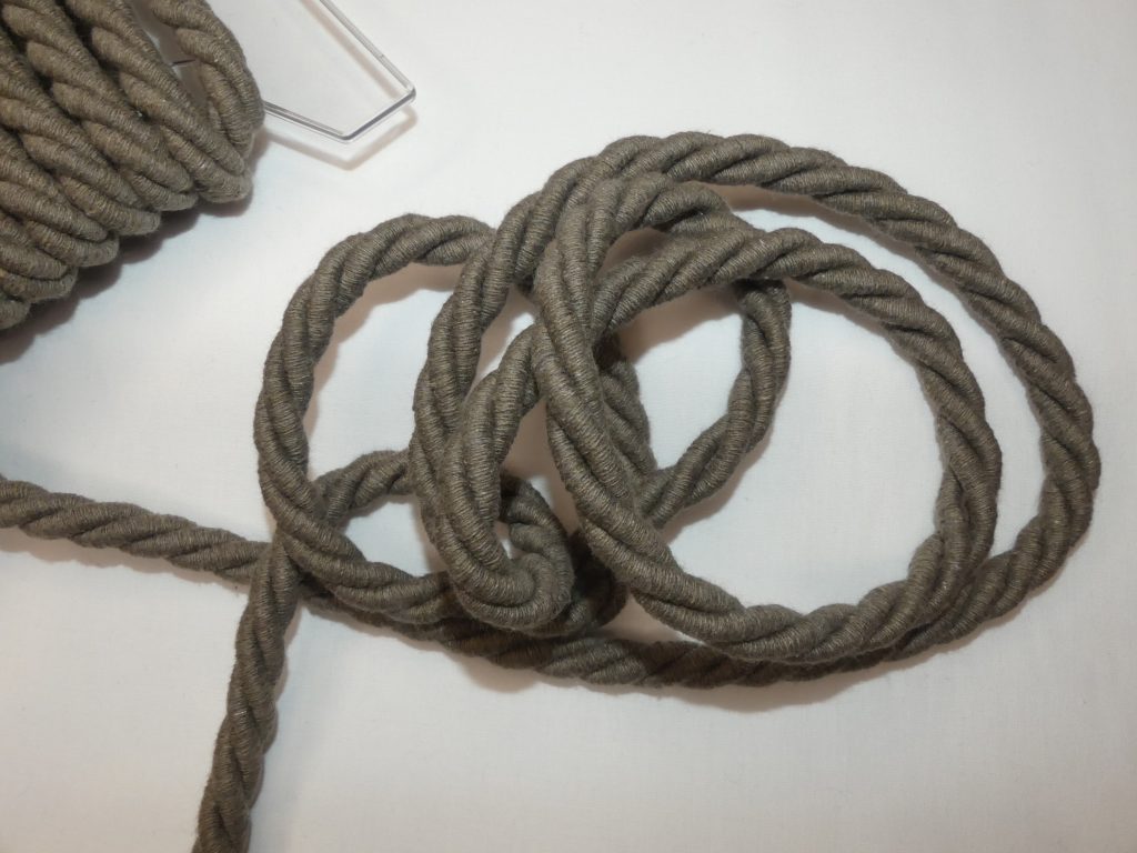 Cordelette beige foncé