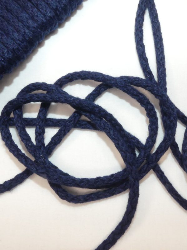 Cordelette bleu marine