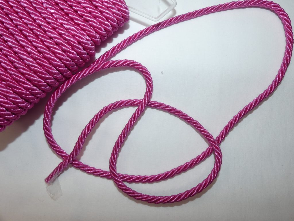 Cordelette rose