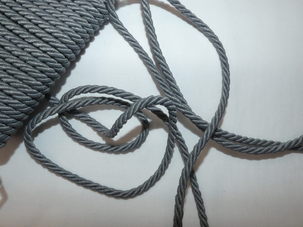Cordelette gris