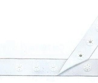 Pressions plastique sur bande