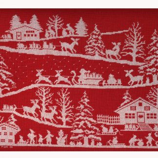 La descente du père noël